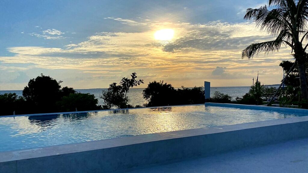 Zanzibar vacation apartments in Fumba Town with ocean view