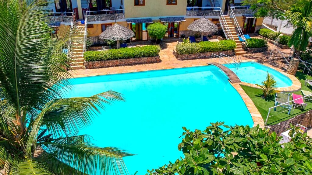 Zanzibar vacation apartments in Fumba Town with ocean view